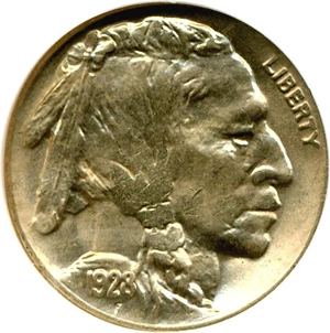 image for: 1928-D 5c DGS MS64