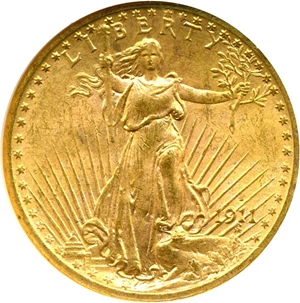 image for: 1911-S $20 NGC MS64