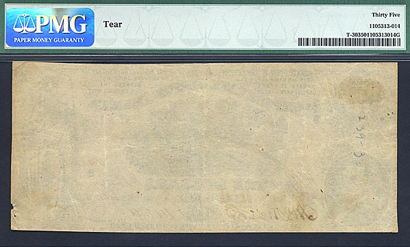 image for: CSA: Fr.T30 1861 $10 September 2 PMG VF35  [6256]