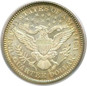 image for: 1894-O 25c PCGS MS64