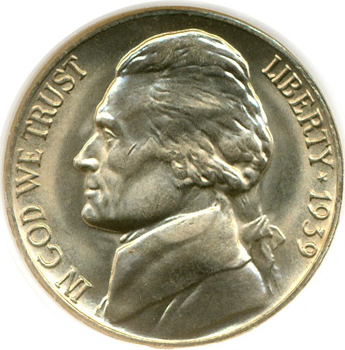 image for: 1939-D 5c WDDO-001 DGS MS64 