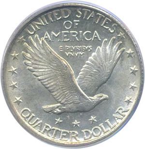 image for: 1923 25c PCGS MS65 FH