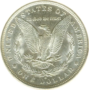 image for: Top 100 VAM: 1882-O $1 VAM 4 O/S Recessed DGS MS61