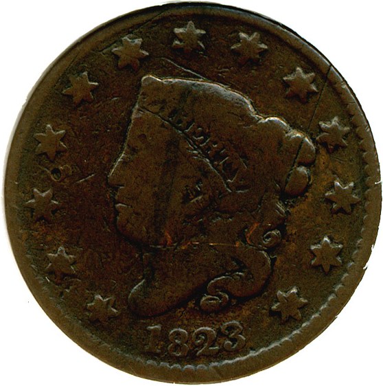 image for: 1823 1c N-2 DGS G4 (Damaged, Scratched)