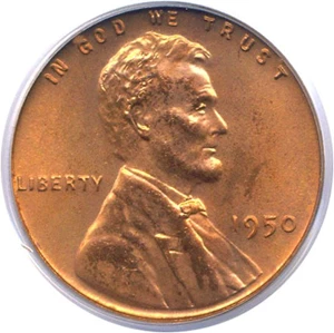 image for: 1950 1c PCGS Proof 65 RD