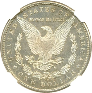 image for: 1890-CC $1 NGC MS65 PL