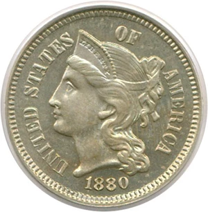 image for: 1880 3cN PCGS Proof 64