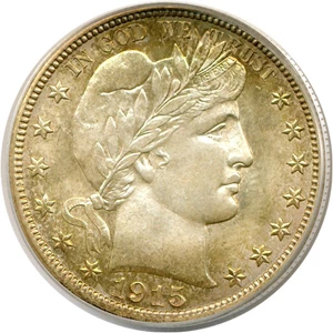 image for: 1915-D 50c PCGS/CAC MS64 * Color *