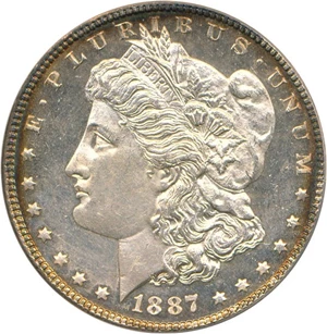 image for: 1887 $1 ICG MS62 DMPL