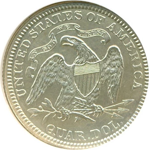 image for: 1885 25c NGC Proof 65