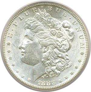 image for: 1883-S $1 PCGS AU58