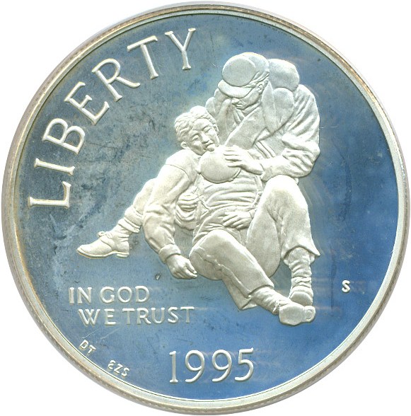 image for: 1995-S $1 Civil War PCGS Proof 66 DCameo