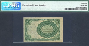 image for: Fractional Currency: Fr.1265 10-Cent Head of William Meredith. PMG AU55 EPQ