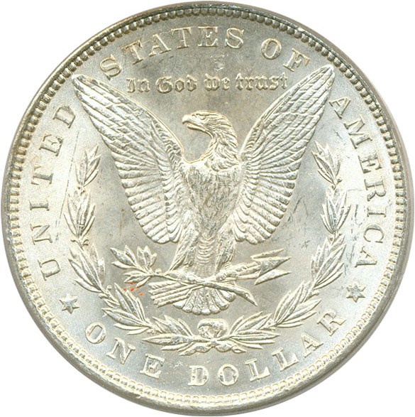 image for: Hot 50 VAM: 1897 $1 VAM 8  Doubled Stars PCGS MS65