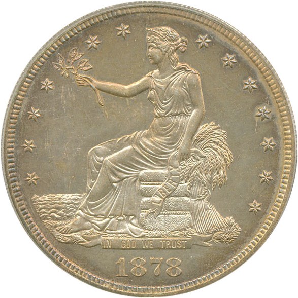image for: 1878 Trade$  PCGS Proof 64