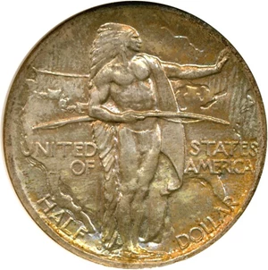 image for: 1936-S 50c Oregon NGC MS67