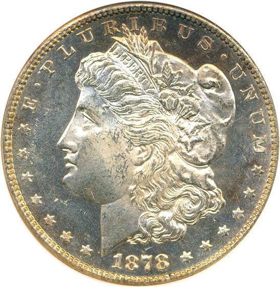 image for: 1878-S $1  ANACS MS63 DMPL