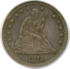 image for: 1875 25c PCGS Proof 64