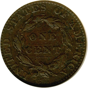 image for: 1820 1c Small Date, N-6 DGS VF35 (Corroded)