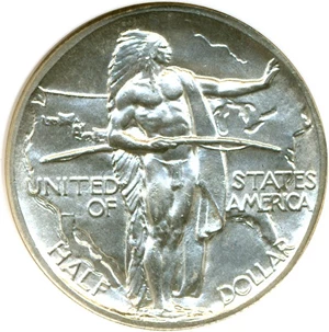 image for: 1938 50c Oregon NGC MS65