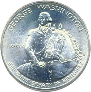 image for: 1982-D 50c Washington PCGS MS68