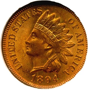 image for: 1894 1c NGC MS65 RD
