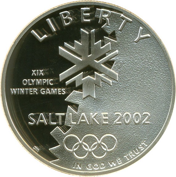 image for: 2002-P $1 Salt Lake City Olympics NGC Proof 69 UCameo