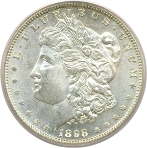 image for: 1898-S $1 PCGS MS65