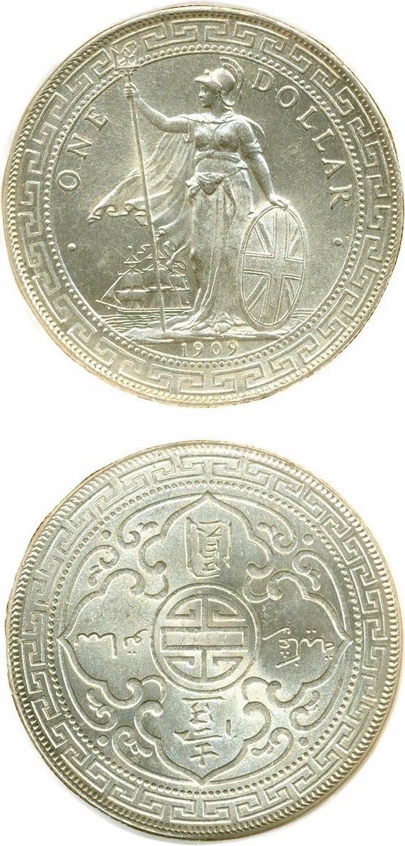 image for: Great Britain: 1909-B Trade$ DGS MS63