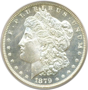 image for: 1879-S $1 PCGS MS65 PL