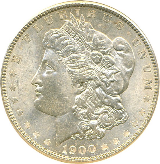 image for: Top 100 VAM: 1900 $1 VAM 24  Doubled Wing DGS MS62 