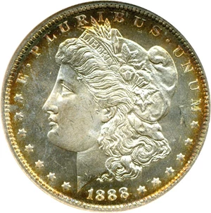 image for: 1888-O $1 NGC MS66 PL