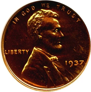 image for: 1937 1c NGC Proof 66 RD