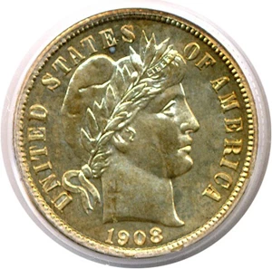 image for: 1908 10c PCGS Proof 66
