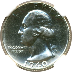 image for: 1940 25c NGC Proof 67