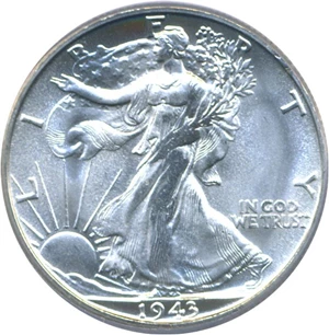 image for: 1943-S 50c PCGS MS66