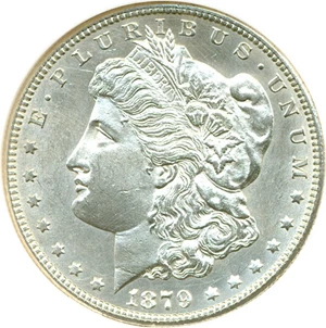 image for: 1879-S $1 Reverse 1878 DGS MS62 (Cleaned)