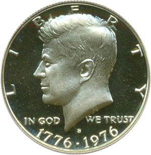 image for: 1976-S 50c Silver PCGS Proof 69 DCameo