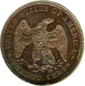 image for: 1876 20c DGS Proof 58
