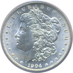 image for: 1904 $1 PCGS MS64