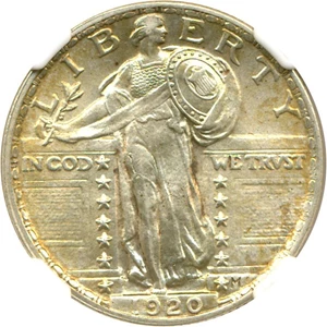 image for: 1920 25c NGC MS64