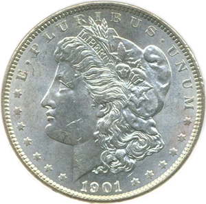 image for: 1901 $1 DGS MS62