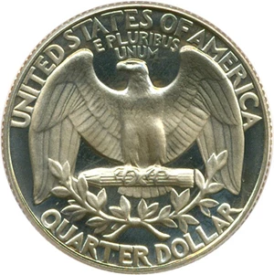 image for: 1968-S 25c PCGS Proof 66 DCameo