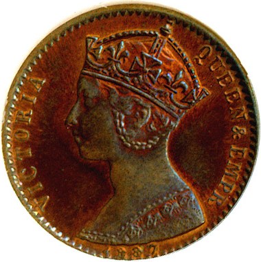 image for: Great Britain: 1887 1/2 Far Jubilee Model DGS MS65 RB * Color *