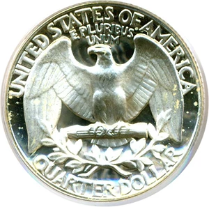 image for: 1962 25c PCGS Proof 68 Cameo