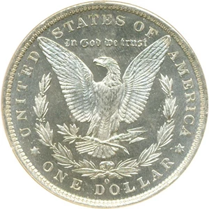 image for: 1881-O $1 NGC MS65 PL