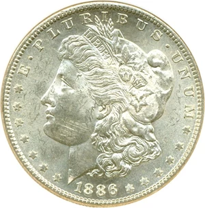 image for: 1886-S $1 VAM-1A, Lines in 6 DGS MS62