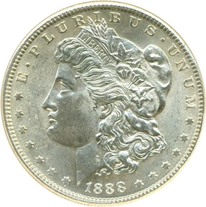 image for: 1888-S $1 DGS MS60 (Lightly Cleaned)