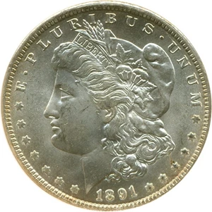 image for: 1891-O $1 NGC MS65