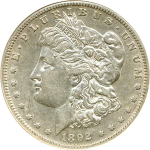 image for: 1892-S $1 NGC AU50